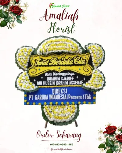 Papan Bunga Duka di Jemah